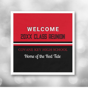 Klasse! Custom Class Wiedersehen Paper Napkin Serviette