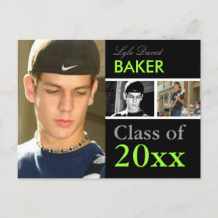 Klasse der 201x Abschluss/DIY-Schriftart+Farben Einladungspostkarte