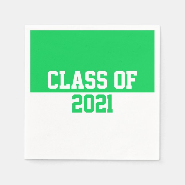 Klasse der 2021 Servietten (Vorderseite)