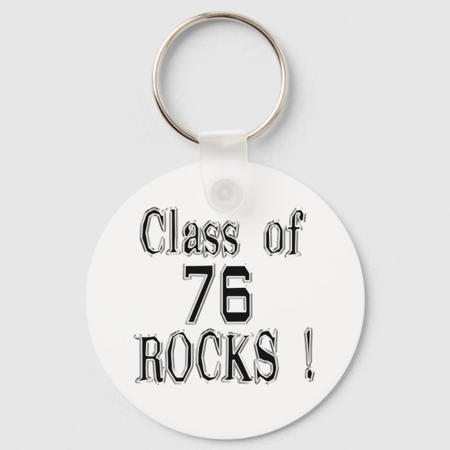 Klasse der '76 Rocks! Schlüsselanhänger (Vorderseite)