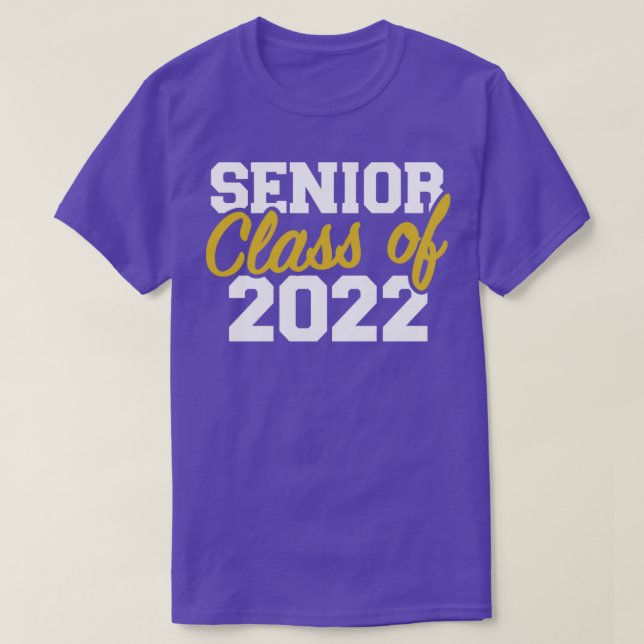 Klasse der Abschluss 2022 T-Shirt (Design vorne)