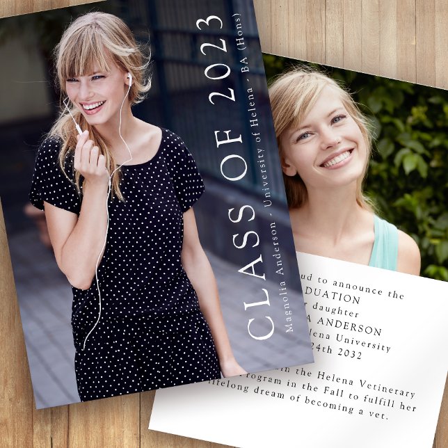 Klasse der Ankündigung von Foto-Abschluss 2023 (Von Creator hochgeladen)