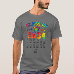 Klasse der Checkliste für die Gefärbte Krawatte 20 T-Shirt