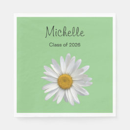 Klasse der Daisy Green Graduation Party 2023 Serviette