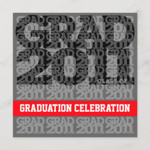 Klasse der Einladung zur Graduationspartei 2011 03