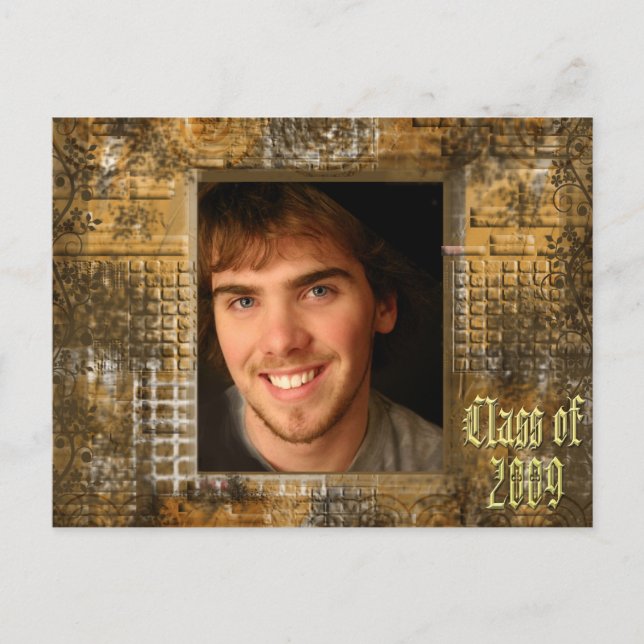 Klasse der Einstufungen 2009 Einladungspostkarte (Vorderseite)