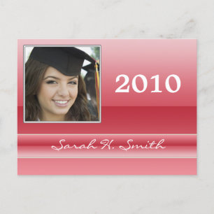 Klasse der Einstufungen 2010 Einladungspostkarte