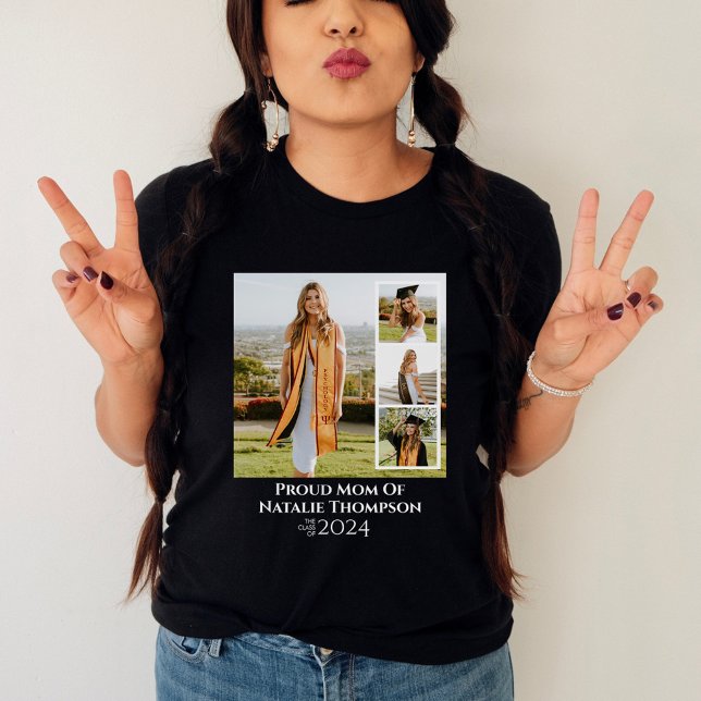 Klasse der FotoCollage für Abschluss 2024 T-Shirt (Von Creator hochgeladen)