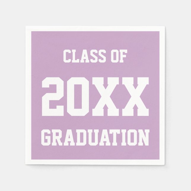 Klasse der Graduation Party Napkins Serviette (Vorderseite)