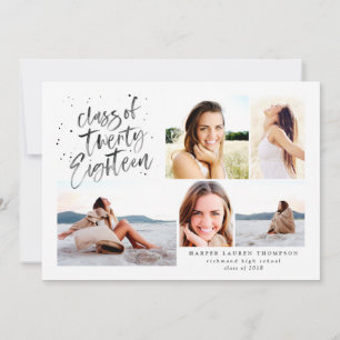 Klasse der graduierten multi Mitteilung des Fotos Ankündigung