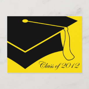 Klasse der Graduierungsobergrenze von 2012 Einladungspostkarte