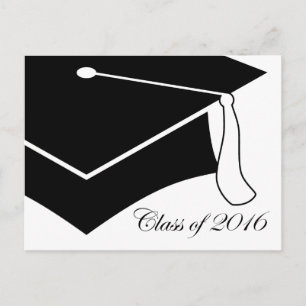 Klasse der Graduierungsobergrenze von 2016 Einladungspostkarte