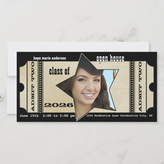 Klasse der Graduierungspartei ÖFFENTLICHE HÄUSER E (Vorderseite)