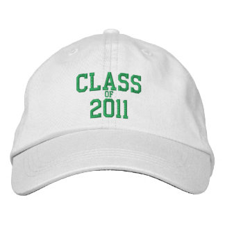 Klasse der grünen bestickten weißen Baseballkappe Bestickte Baseballkappe
