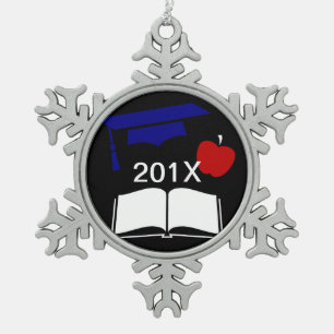 Klasse der kundengerechten Kappe des Schneeflocken Zinn-Ornament