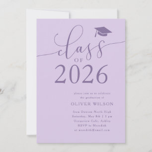 Klasse der Lila Absolventen 2025 Einladung