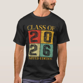 Klasse der Limited Edition-Klasse 2026 2026 T-Shirt