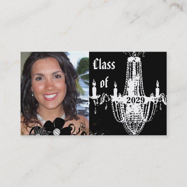 Klasse der Senior Cards 2011Abschluss Telefonnummerkarte (Vorderseite)