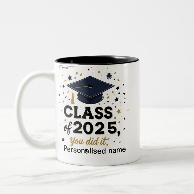 Klasse der Tasse 2025 Abschluss - Fett & Spaß (Links)