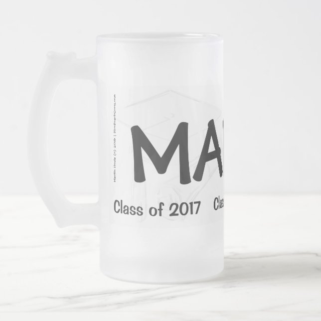 Klasse der Tasse für Abschluss 2017 (Links)