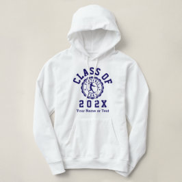 Klasse des 202X Girls Softball Teams Hoodie