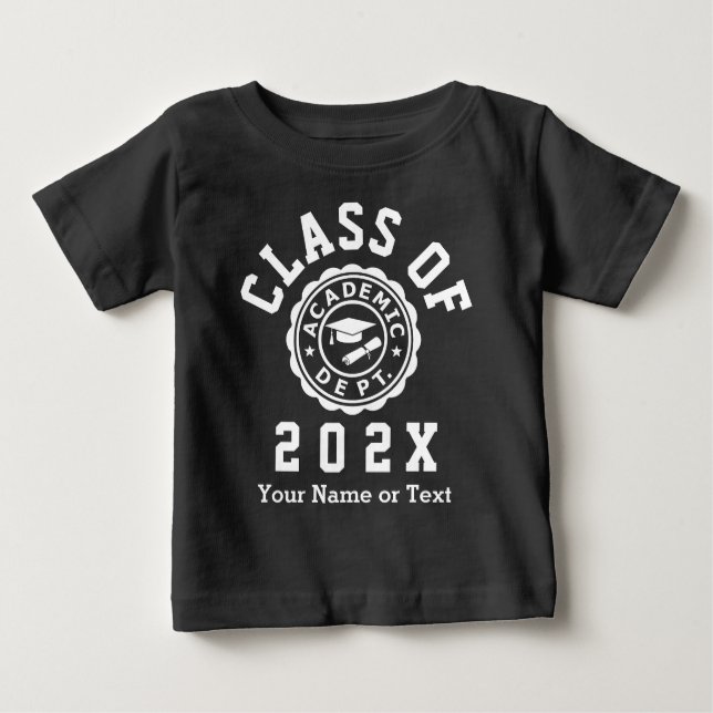 Klasse des 20XX-Abschlusses Baby T-shirt (Vorderseite)