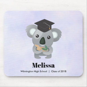 Klasse des 20xx Niedlichen Koala-Bären in Graduati Mousepad