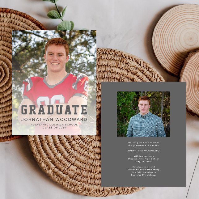 Klasse des 2-Foto-Abschlusses "Grauer Text" für 20 (Von Creator hochgeladen)