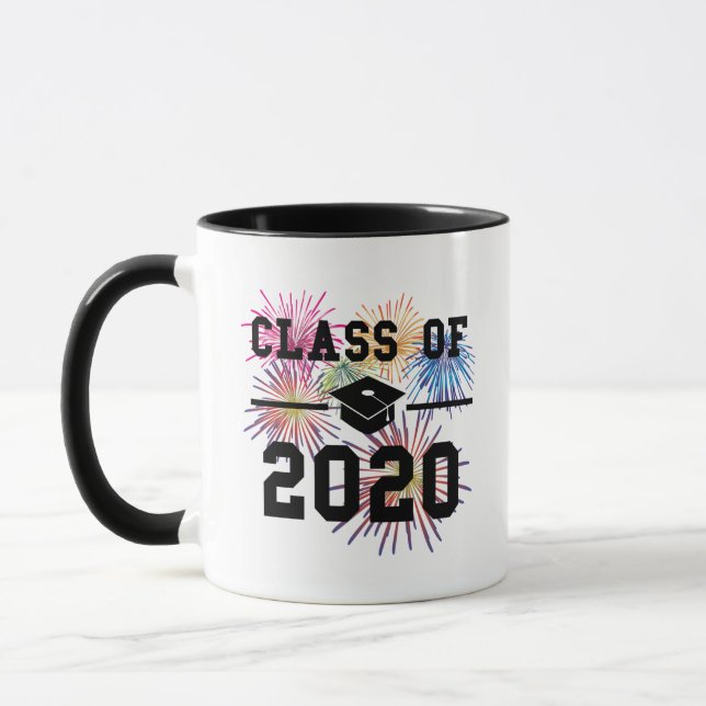 Klasse des Abschlusses 2020 Tasse (Links)