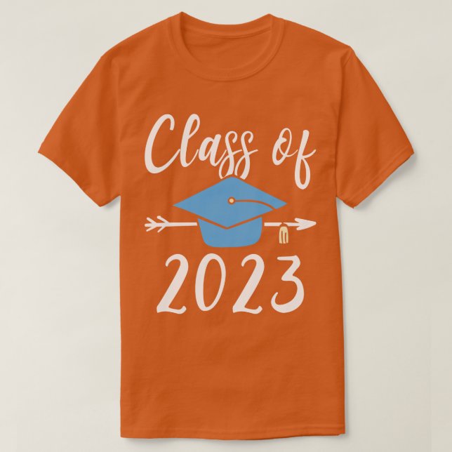 Klasse des Abschlusses 2023 T-Shirt (Design vorne)