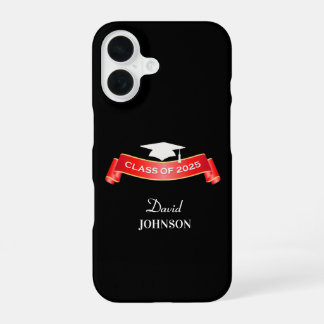 Klasse des Abschlusses 2025 iPhone 16 Hülle