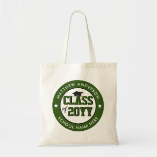 Klasse des Abschlusses "Forest Green Graduate" 202 Tragetasche