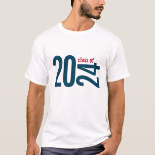Klasse des Abschlusses für einfache Typografie 202 T-Shirt