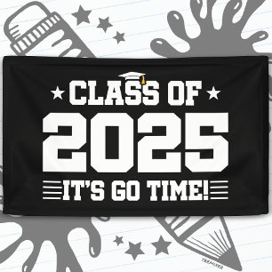 Klasse des Abschlusses in der Oberschule 2025 Seni Banner