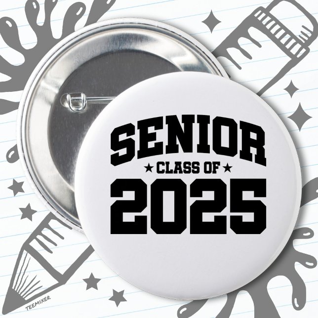 Klasse des Abschlusses in der Oberschule 2025 Seni Button (Von Creator hochgeladen)