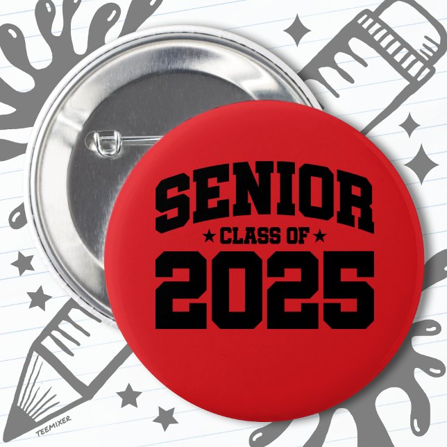 Klasse des Abschlusses in der Oberschule 2025 Seni Button (Von Creator hochgeladen)