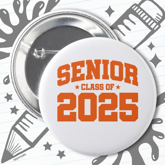 Klasse des Abschlusses in der Oberschule 2025 Seni Button (Von Creator hochgeladen)