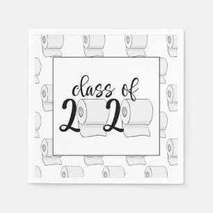 Klasse des Abschlusses Napkin 2020 - Toilettenpapi Serviette