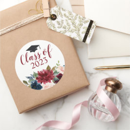 Klasse des braunen Wassers Runder Aufkleber