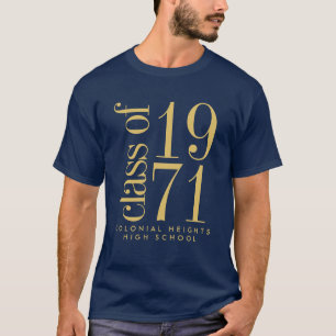 Klasse des CHHS-T - Shirt von 1971