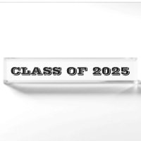 Klasse des Clear Black Paperweight 2025 von Janz