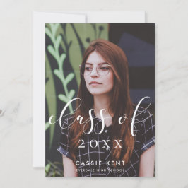 Klasse des eleganten Fotos Abschluss 2025 Ankündigung