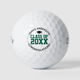 Klasse des Geschenks für grünen Abschluss 2025 Golfball