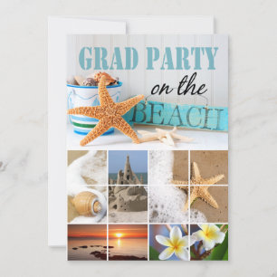 Klasse des Graduation Beach Party Einladung