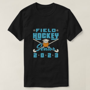 Klasse des Hockeyschlägers 2023 Abschluss Grad T-Shirt
