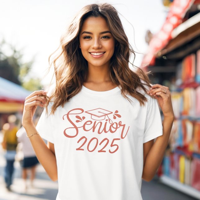 Klasse des höheren Abschlusses T-Shirt (Senior 2025 Shirt)