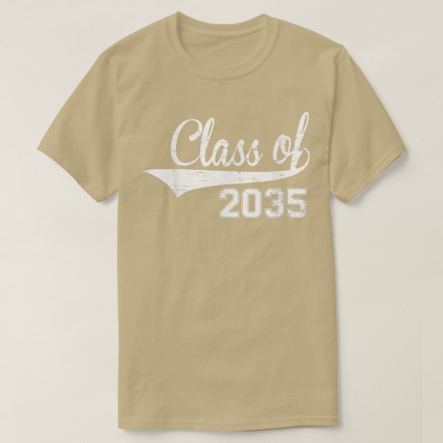 Klasse des Jahres 2035 mit meinem Vorschulabschlus T-Shirt (Design vorne)