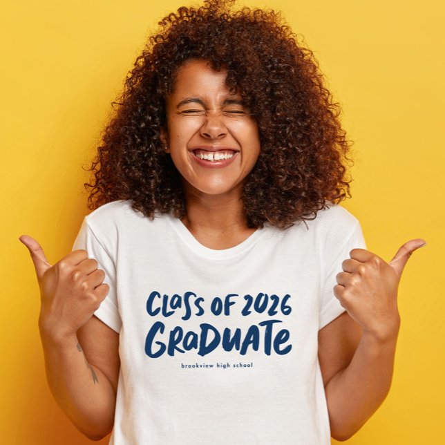 Klasse des modernen Abschlusses der Marine 2025 T-Shirt (Von Creator hochgeladen)