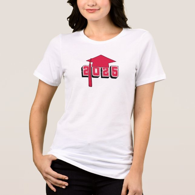 Klasse des Motherboard-Designs 2025 Tri-Blend Shirt (Vorderseite)