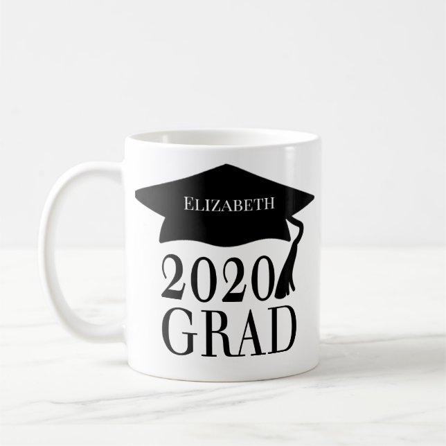 Klasse des Personalisierten Keepsake-Tests 2020 Kaffeetasse (Links)